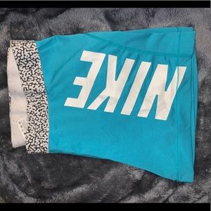 Turquoise Nike Spandex